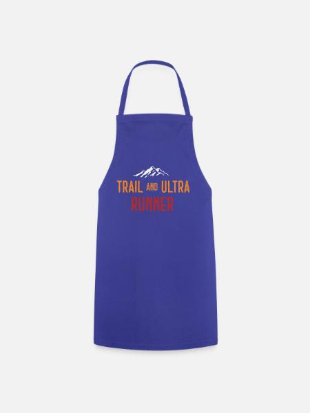 Trail und Ultra Runner - Kochschürze - Royalblau