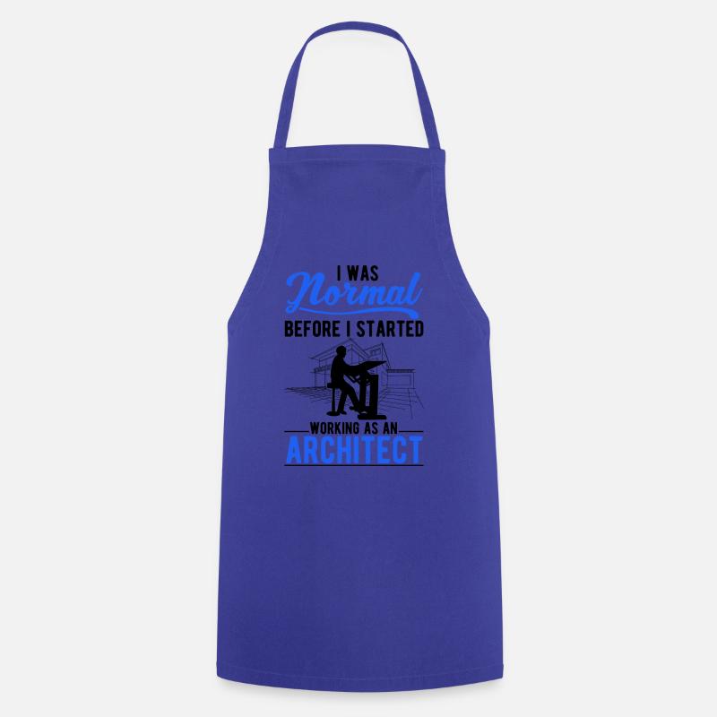 Architecte Cadeau Architecte Architecte d’intérieur Architecture - Tablier de cuisine - bleu royal