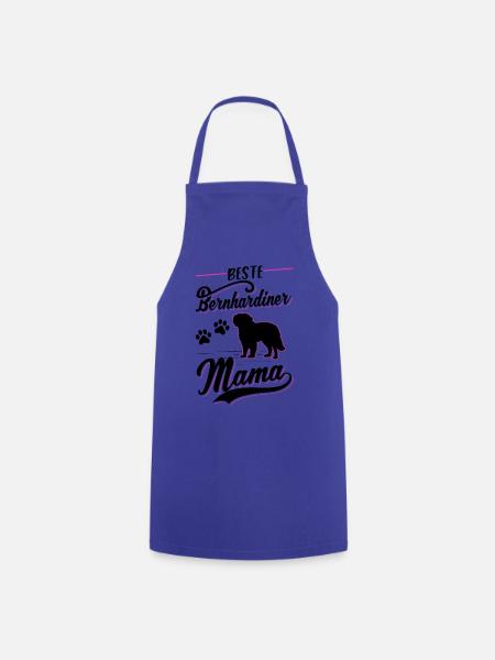 Beste Bernhardiner Mama - Kochschürze - Royalblau