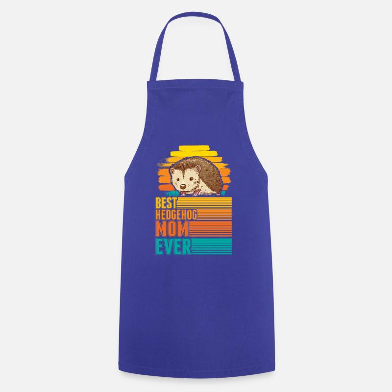 Best Hedgehog Mom Ever Igel Mama Stacheligel - Cooking Apron - royal blue