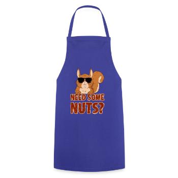 Squirrel Need some nuts Looking for nuts? - Cooking Apron - royal blue - Front - AI Model Male 185 dark (185cm)