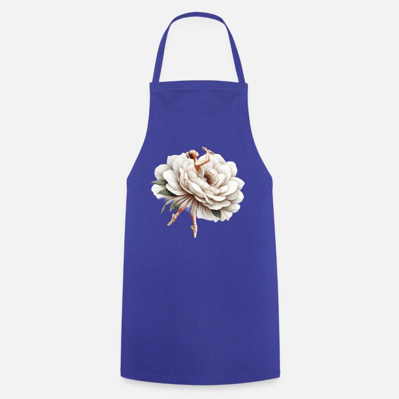 Danseuse de ballet avec tutu - Tablier de cuisine - bleu royal