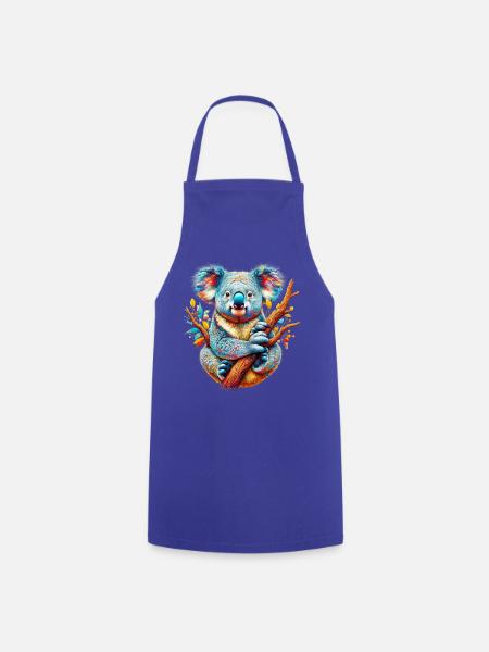 Koala - Kochschürze - Royalblau