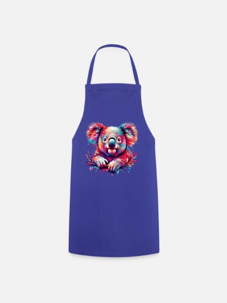 Koala - Kochschürze - Royalblau