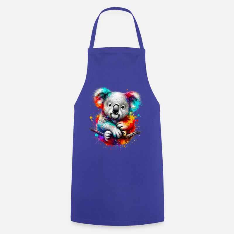 Koala - Tablier de cuisine - bleu royal