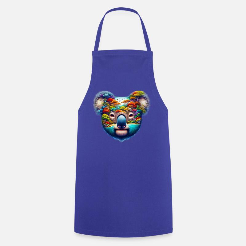 Koala - Kochschürze - Royalblau