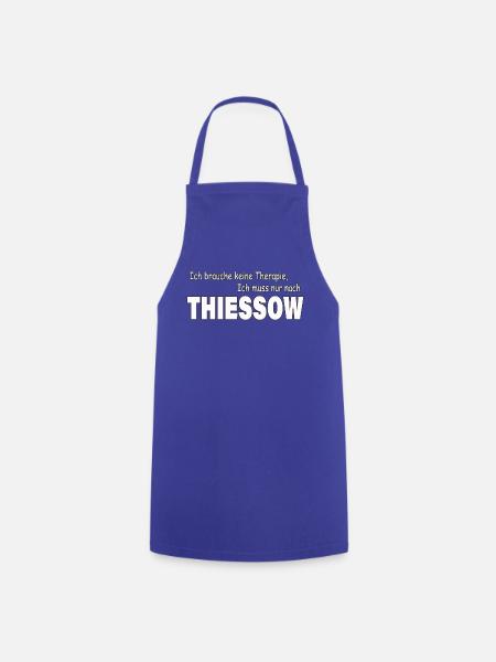 Therapie THIESSOW - Kochschürze - Royalblau