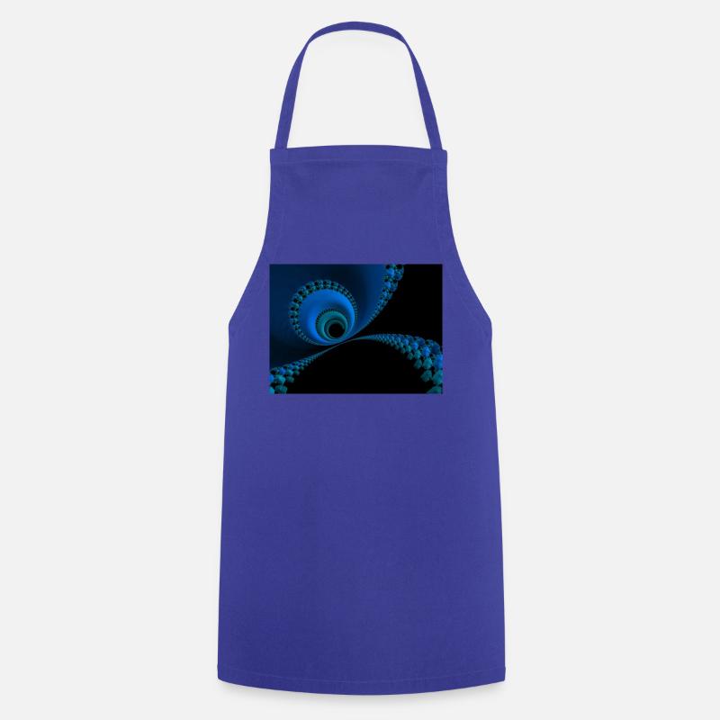 Abstraction - Tablier de cuisine - bleu royal