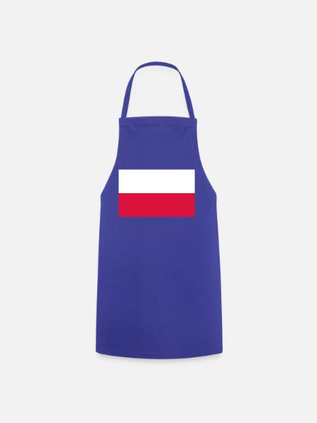 Polen - Kochschürze - Royalblau