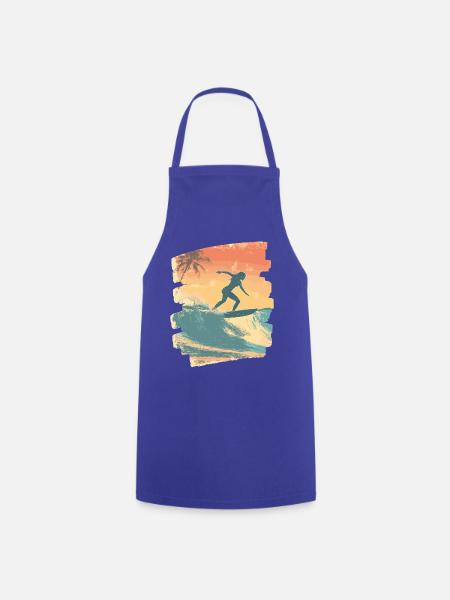 Surfer - Kochschürze - Royalblau