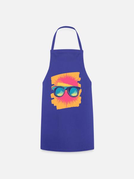 Sonnenbrille Sommer - Kochschürze - Royalblau