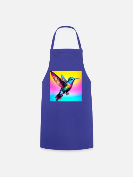 Kolibri - Kochschürze - Royalblau