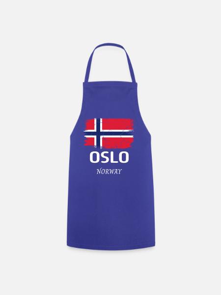 Oslo - Kochschürze - Royalblau
