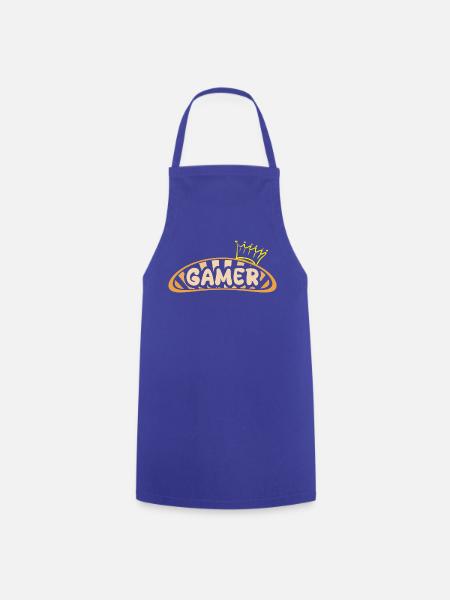 Beruf Gamer - Kochschürze - Royalblau