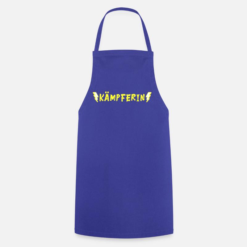 Fighter - Cooking Apron - royal blue