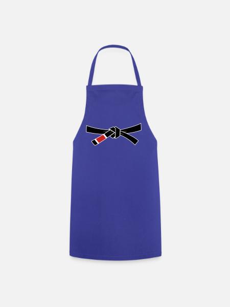 Blackbelt - Schwarzgurt - Kochschürze - Royalblau