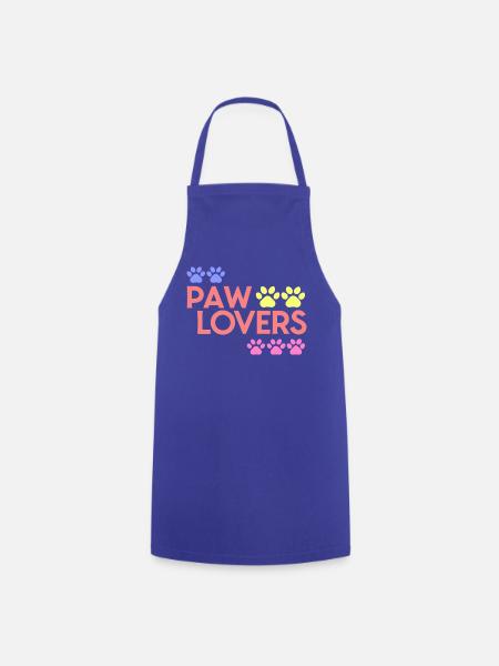 Rainbow Paw Liebhaber - Kochschürze - Royalblau
