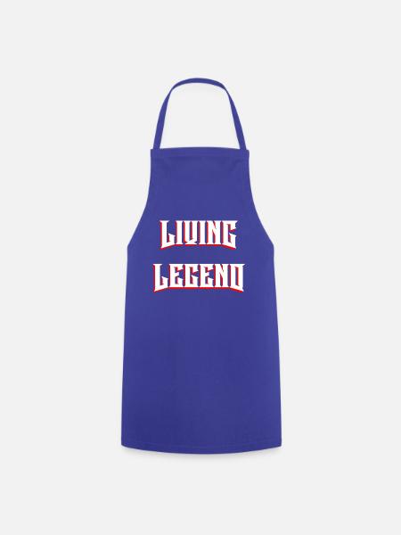 Living Legend - Kochschürze - Royalblau