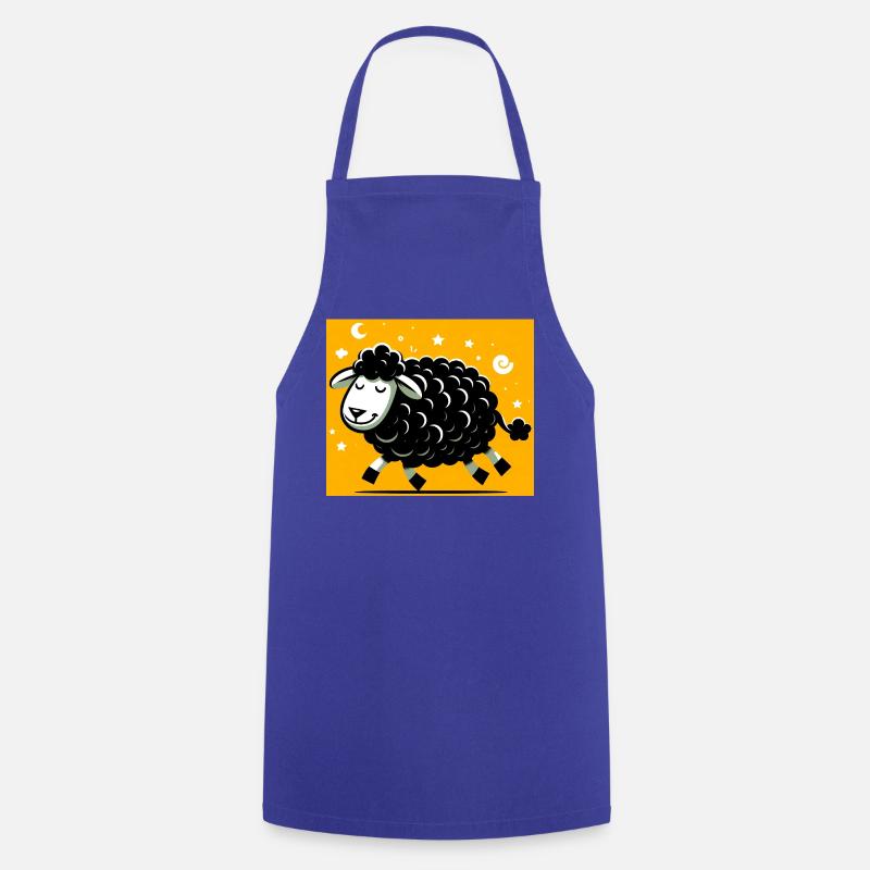 Black Sheep - Cooking Apron - royal blue