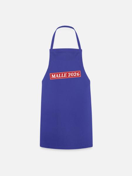 Malle 2026 - Kochschürze - Royalblau