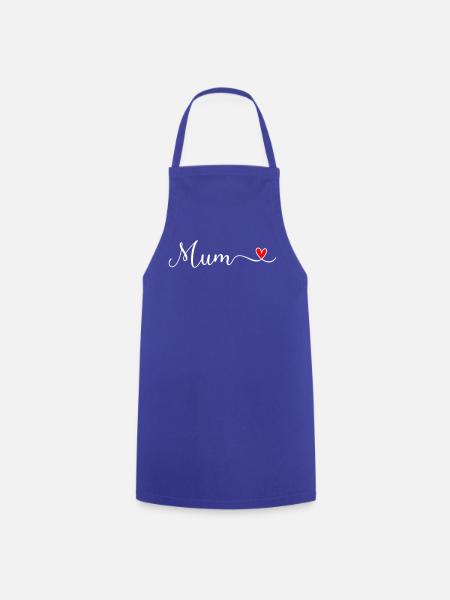 Mum - Kochschürze - Royalblau