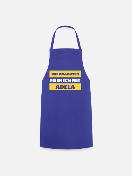 Adela - Kochschürze - Royalblau