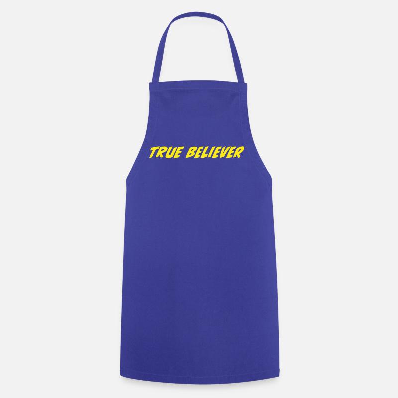 Vrai Croyant - Tablier de cuisine - bleu royal