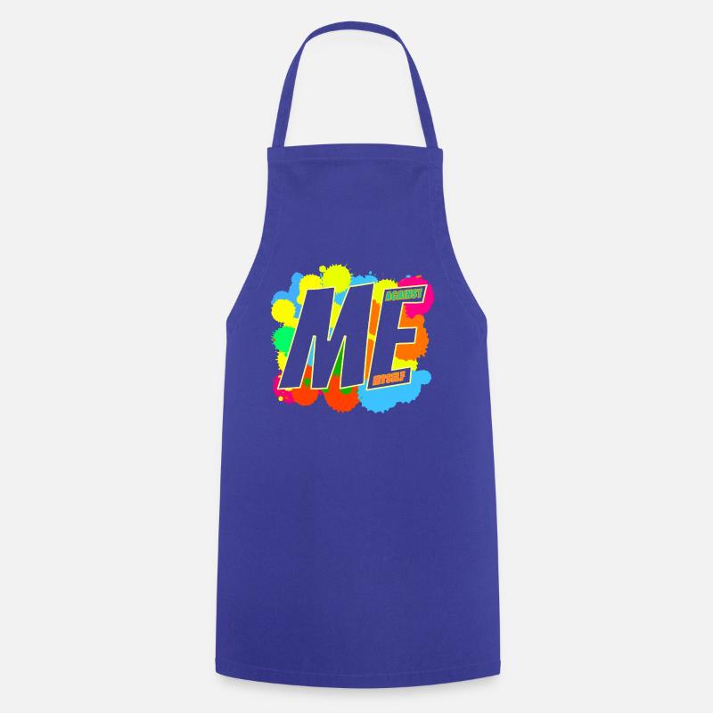 MOI & Moi-même - Tablier de cuisine - bleu royal