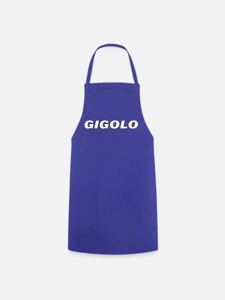 GIGOLO - Kochschürze - Royalblau