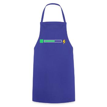 energy - Cooking Apron - royal blue - Front - AI Model Male 185 dark (185cm)