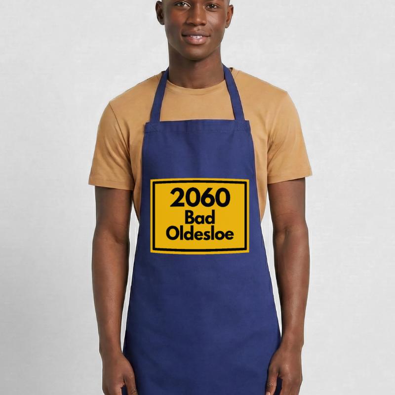 OLD POSTCODE POSTCODE RETRO 2060 BAD OLDESLOE Moin Cooking Apron