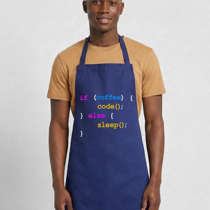 No Coffee No Code Programmer Computer Scientist Cooking Apron