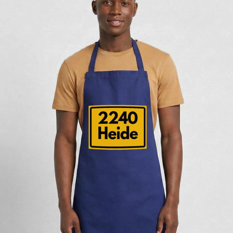 OLD POSTCODE POSTCODE RETRO 2240 HEIDE MARSHENLAND Cooking Apron