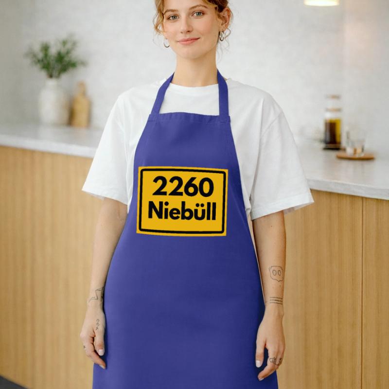 OLD POSTCODE POSTCODE RETRO 2260 NIEBÜLL – NORTH SEA Cooking Apron