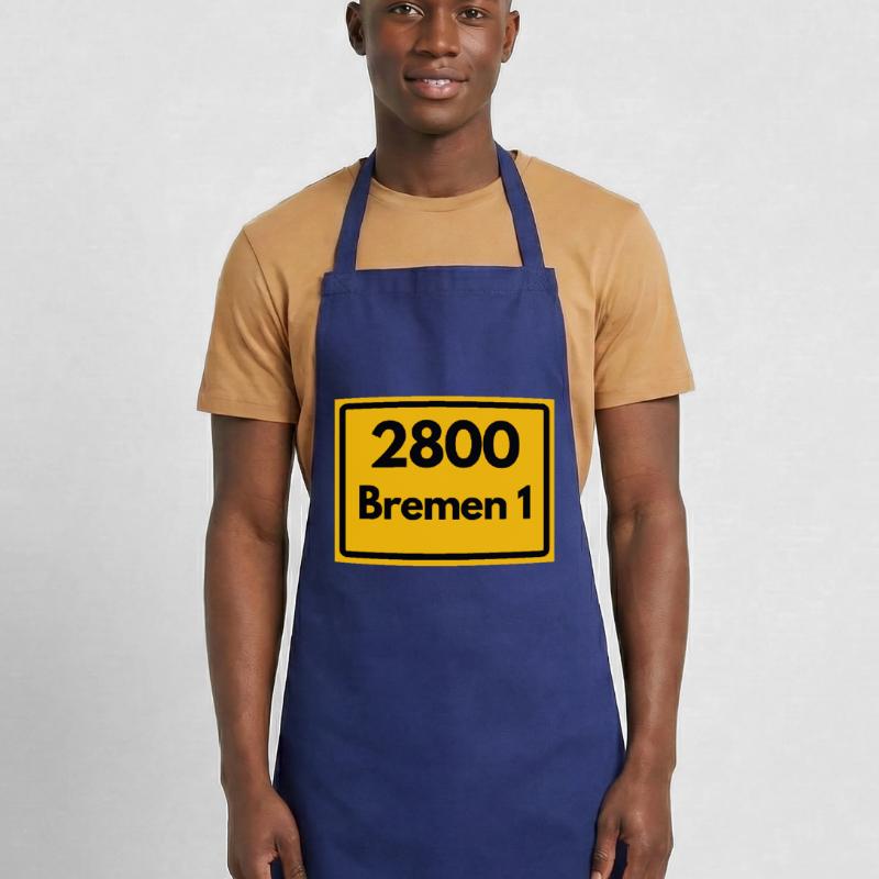 OLD POSTCODE POSTCODE RETRO 2800 BREMEN 1 – HANSE Cooking Apron