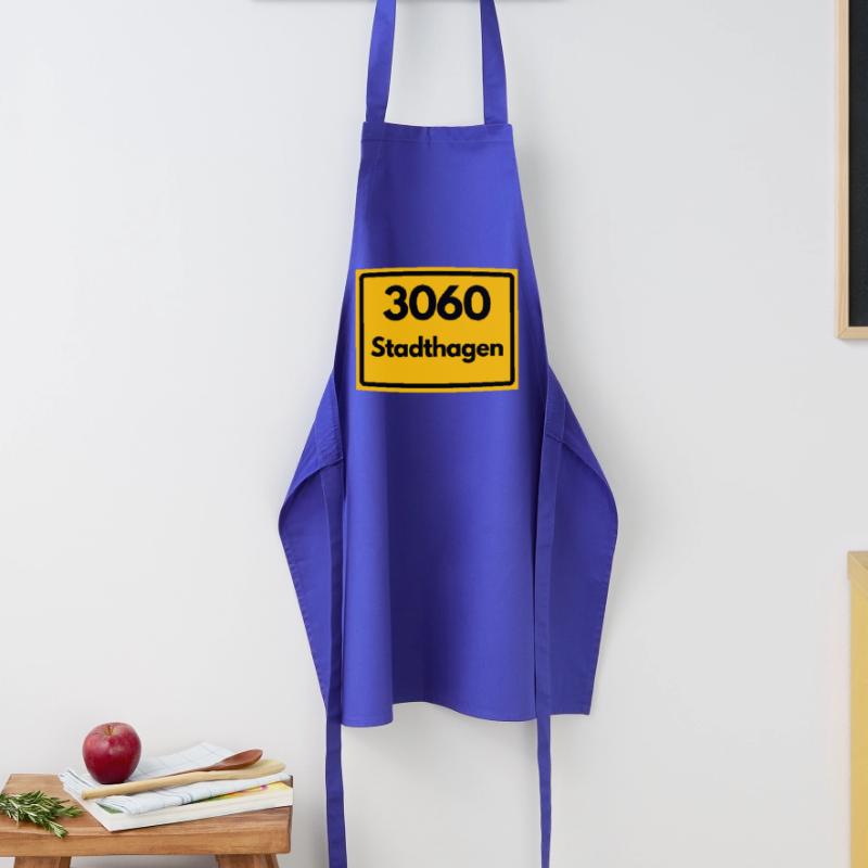 OLD POSTCODE POSTCODE RETRO 3060 STADTHAGEN WESER Cooking Apron