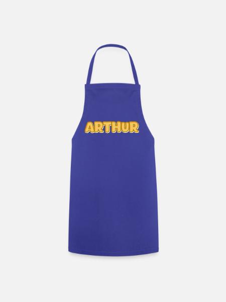 Geschenk für Arthur - Kochschürze - Royalblau
