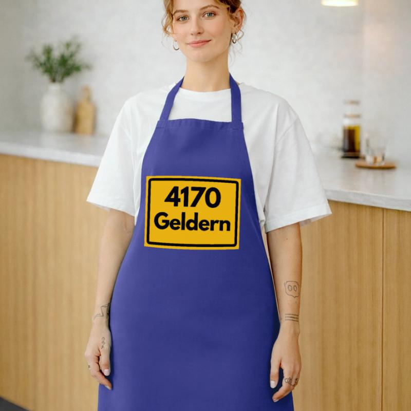 OLD POSTCODE POSTCODE RETRO 4170 GELDERN Cooking Apron