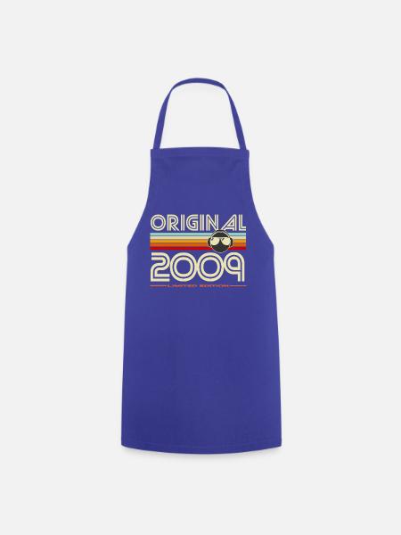 Originale Retro-Edition 2009 - Kochschürze - Royalblau