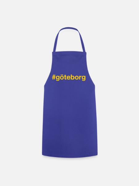 Göteborg Sweden Schweden - Kochschürze - Royalblau