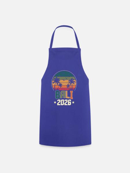 Bali 2026 - Kochschürze - Royalblau