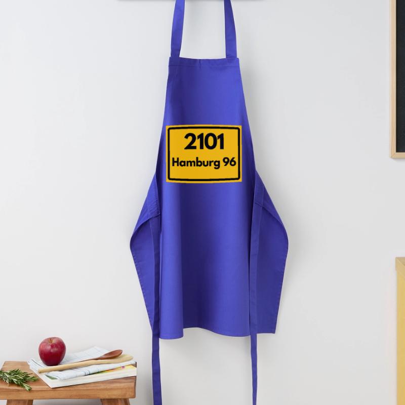 OLD POSTCODE POSTCODE RETRO 2101 HAMBURG 96 HEIMAT Cooking Apron