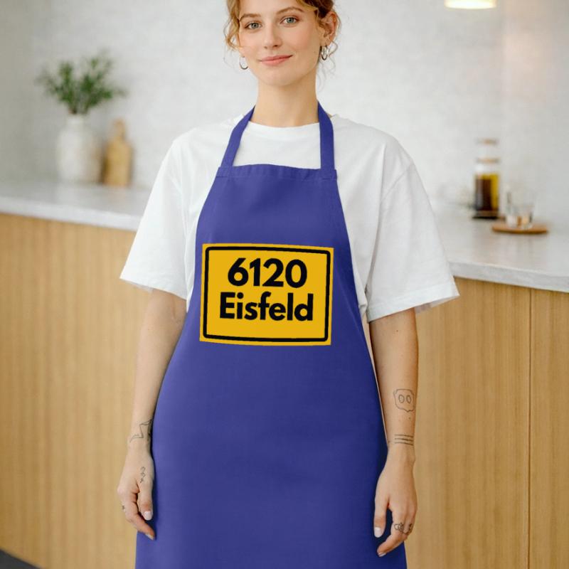 Ancien code postal 6120 Eisfeld | RDA Tablier de cuisine