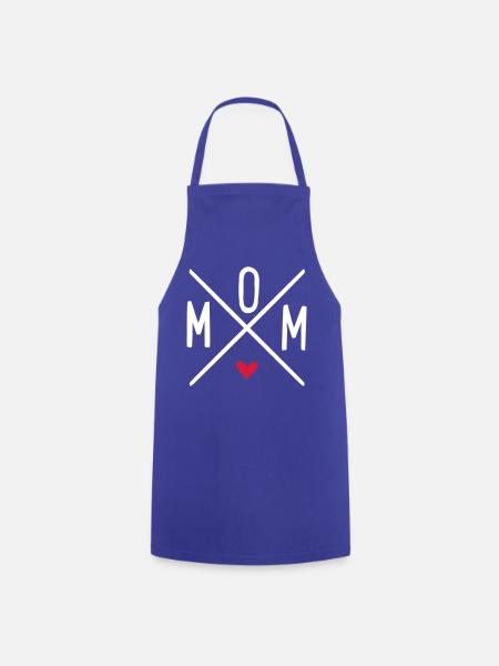 Mom - Kochschürze - Royalblau