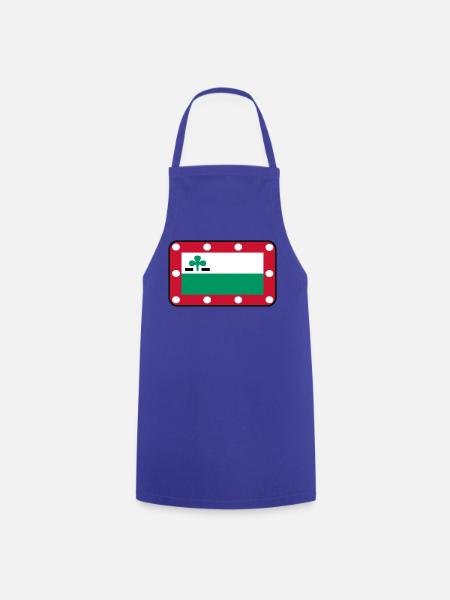 Meppeldag-Flaggenlogo – Urban Style - Kochschürze - Royalblau