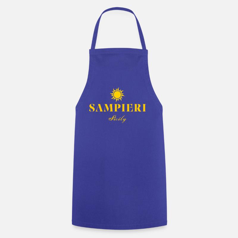 Sampieri Sicily Suncrest - Cooking Apron - royal blue