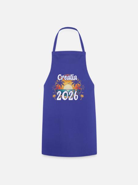 Croatia 2026 - Kochschürze - Royalblau