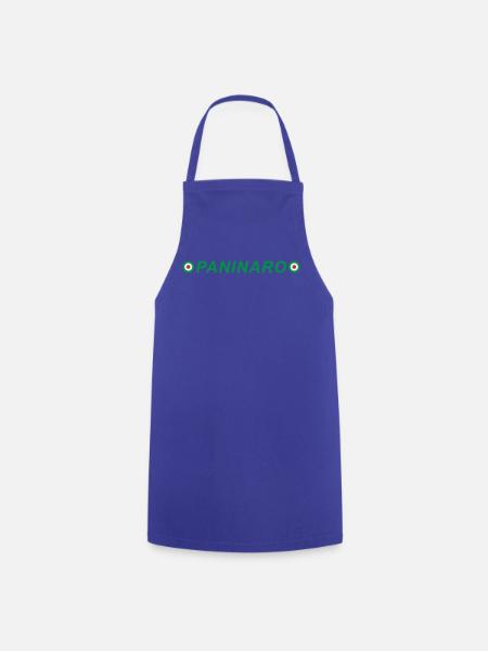 Paninaro - Cooking Apron - royal blue