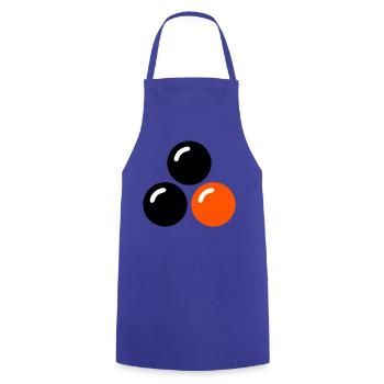 Tischtennisbälle Tischtennis Verein Ping Pong - Kochschürze - Royalblau - Vorne - AI Model Male 185 dark (185cm)
