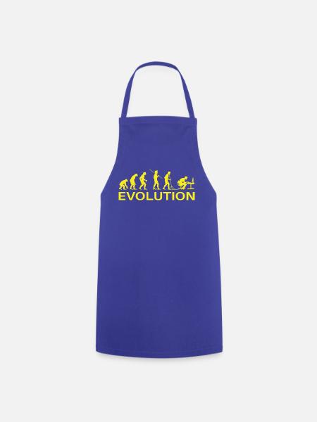 Gaming Evolution PC Gelb - Kochschürze - Royalblau